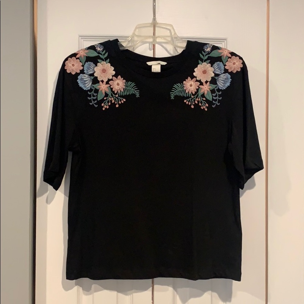 H&M Embroidered Shirt